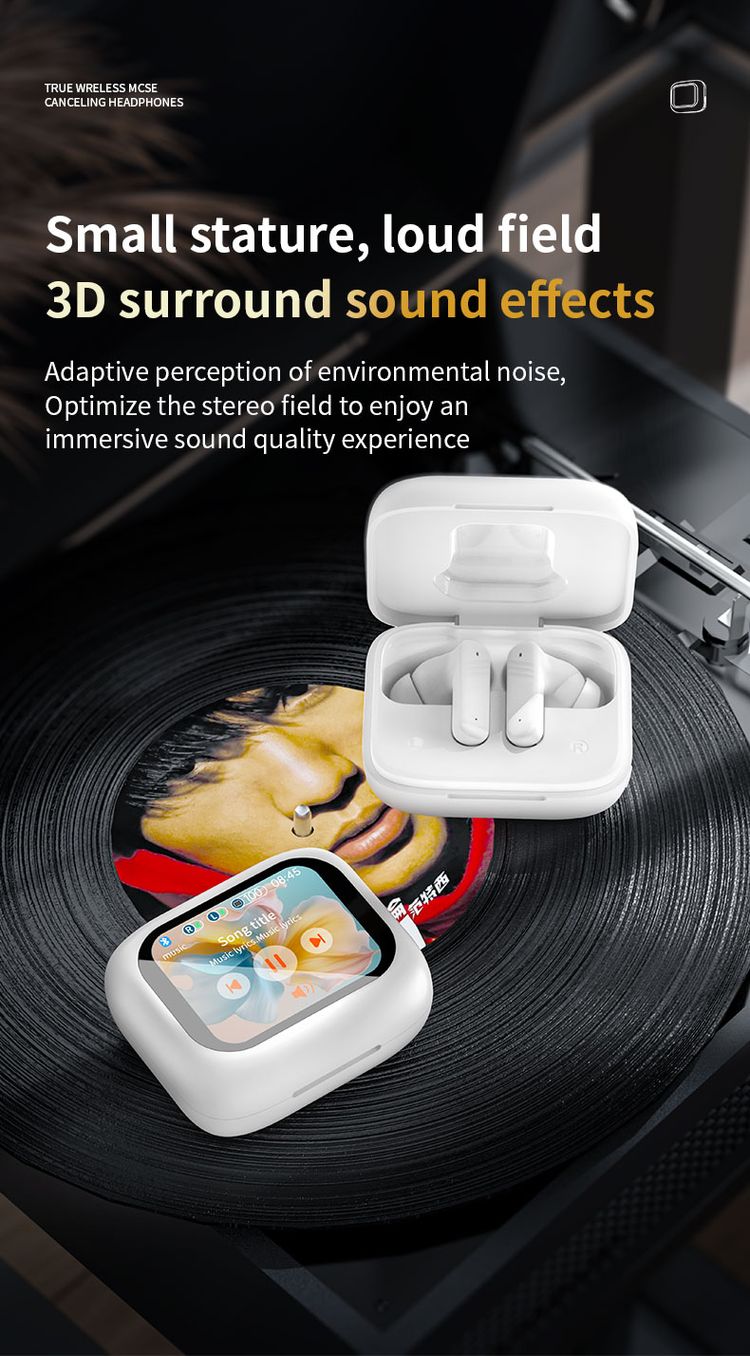 LCD Touch Screen Smart Earphone LX-10